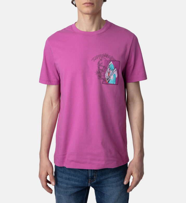 Ted Photo-print Graffiti T-shirt