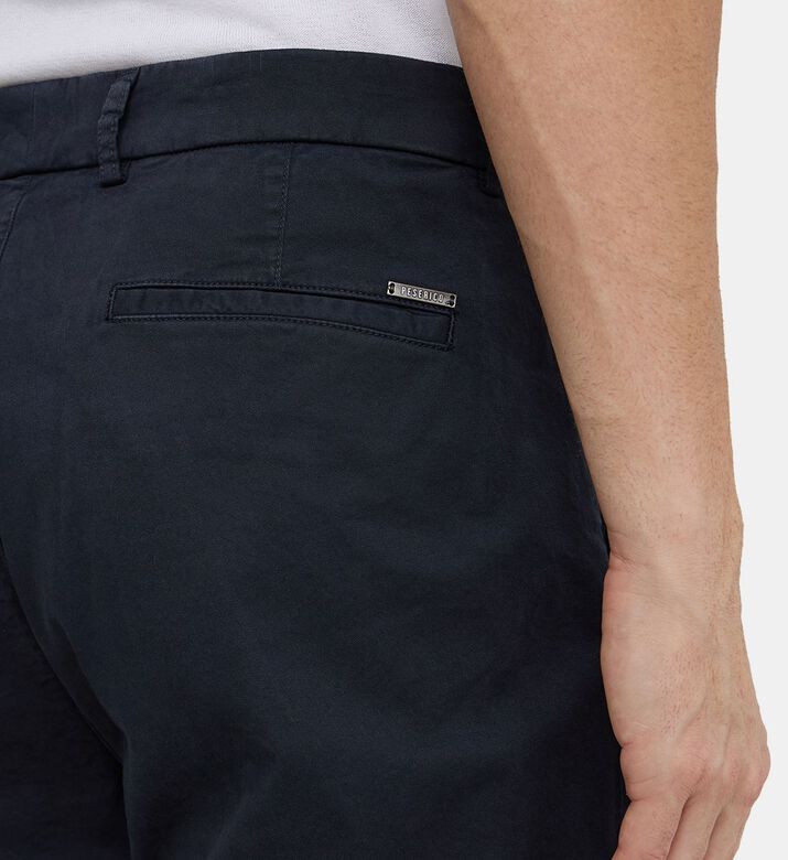 Cotton Straight Chino Shorts