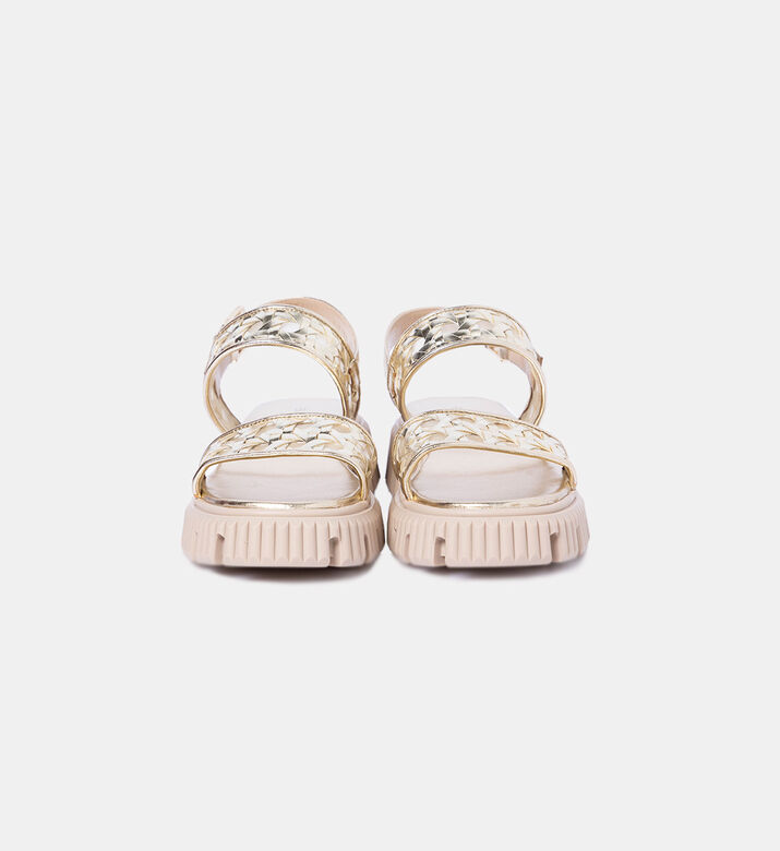 صندل جلد بيئي لامع