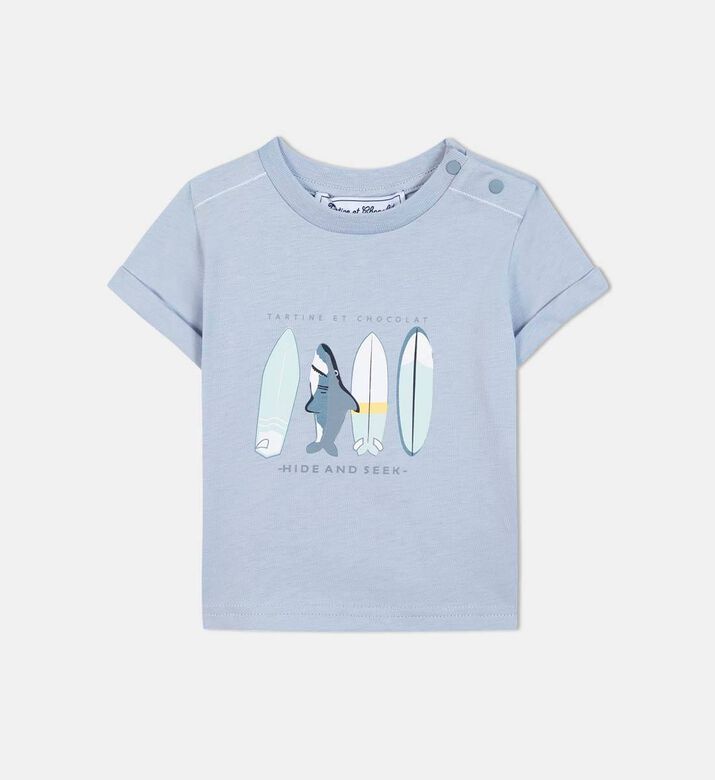 Green Fern Illustration Forest T-shirt