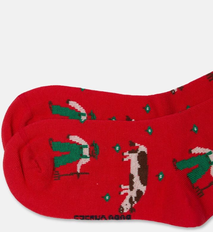 Bobo Choses Farm-inspired Pattern Socks, Packshot View