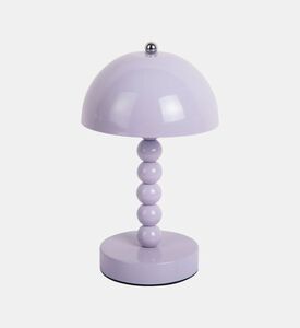 Leitmotiv Bubbles Spherical Base Table Lamp, Purple, Packshot View