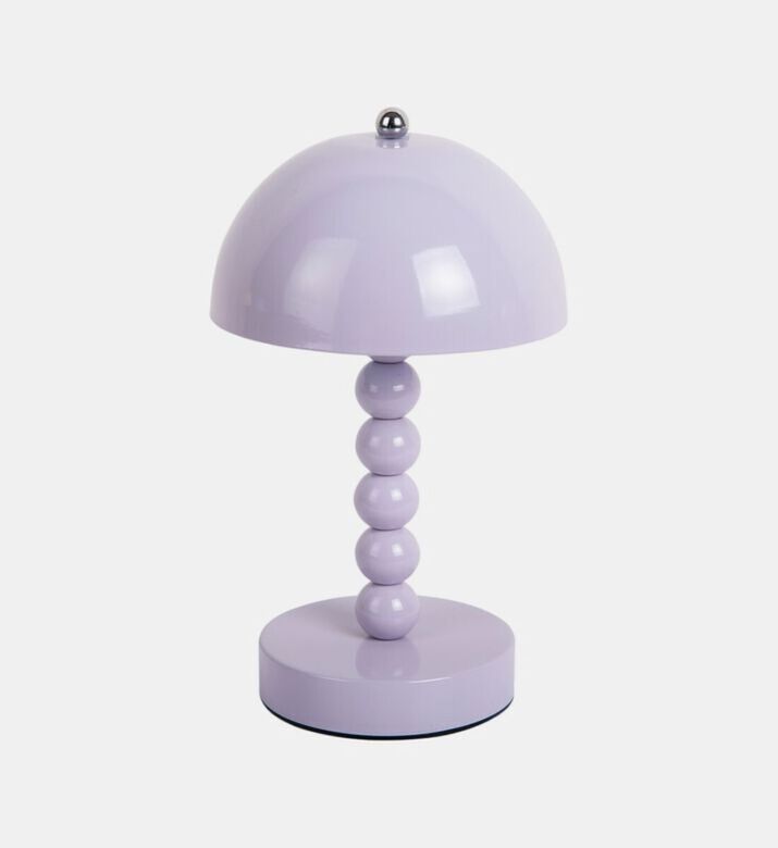 Leitmotiv Bubbles Spherical Base Table Lamp, Purple, Packshot View