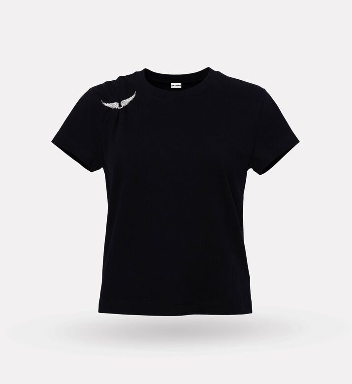 Zadig et Voltaire Suzan Embellished T-shirt, Black, L, Packshot View