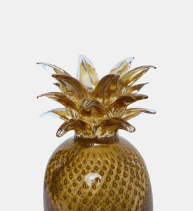 منحوتة بشكل أناناس كريستالية