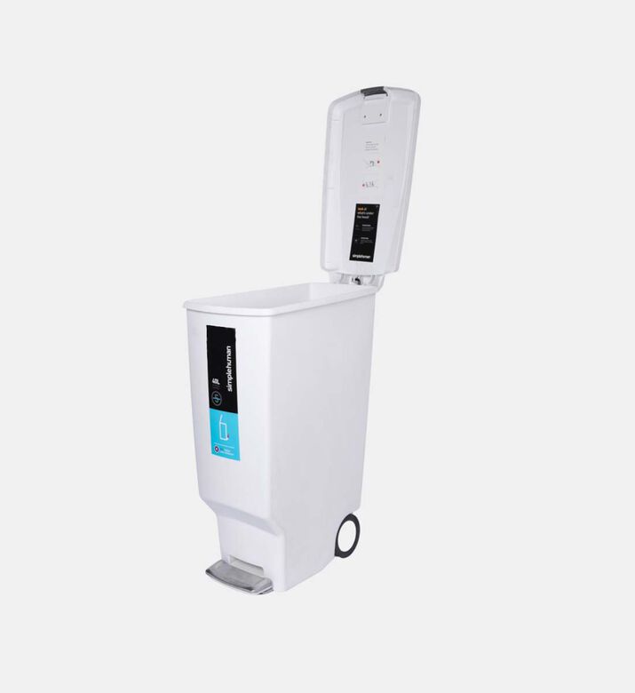 Plastic Slim Garbage Bin - 40 L