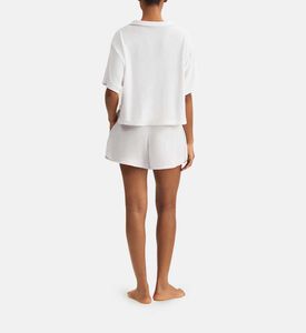 طقم بولو سويم تيري للشاطئ