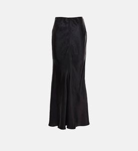 Mermaid Hemline Flared Maxi Skirt