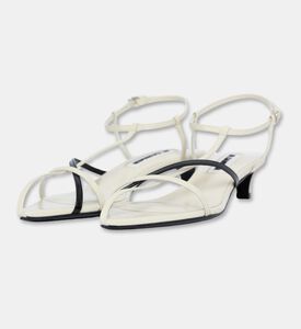 Jil Sander Goat Leather Bicolor Sandals, Packshot View
