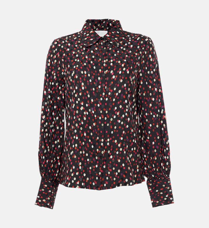 Polka-dot Long-sleeve Shirt