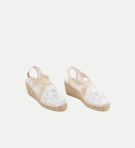 Terra-zd Cotton Blend Mid-wedge Closed-toe Espadrille