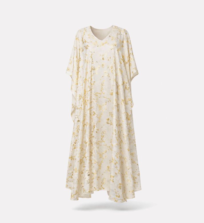 Poca and Poca All-over Abstract-print Kaftan Dress, Packshot View