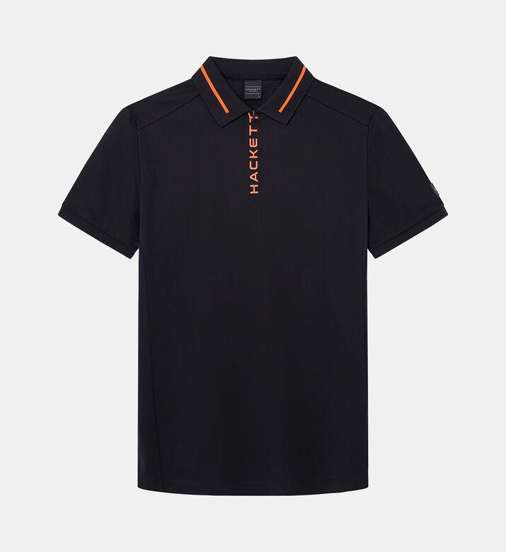Logo Printed Placket Polo Shirt Logo Printed Placket Polo Shirt