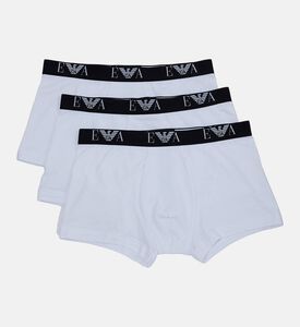 بوكسرات منخفضة الخصر بخصر بشعار 3 قطع