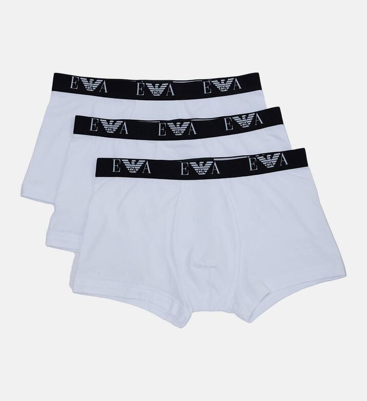 Logo-waistband 3-pack Low-rise Boxers