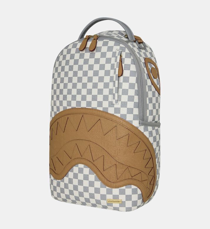 Sprayground Backpack Cream Embossed, Packshot View