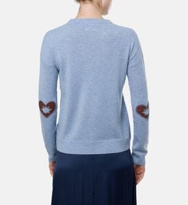 Zadig et Voltaire Relaxed-fit Long-sleeve Sweater, Grey, L, Model View Zadig et Voltaire Relaxed-fit Long-sleeve Sweater, Grey, L, Model View