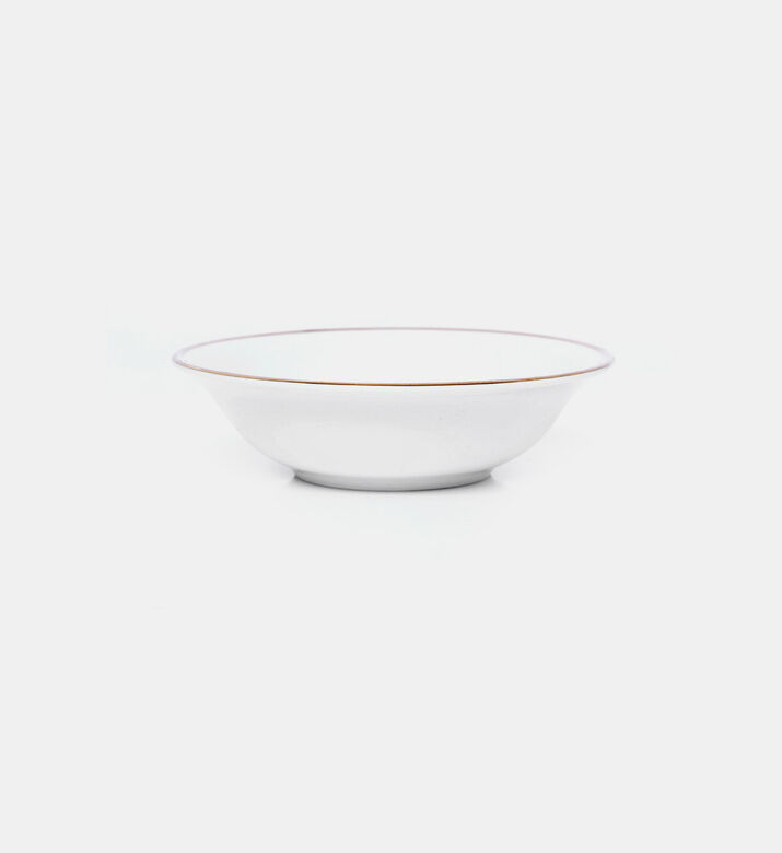 Gold-rimmed Porcelain Breakfast Bowl Gold-rimmed Porcelain Breakfast Bowl