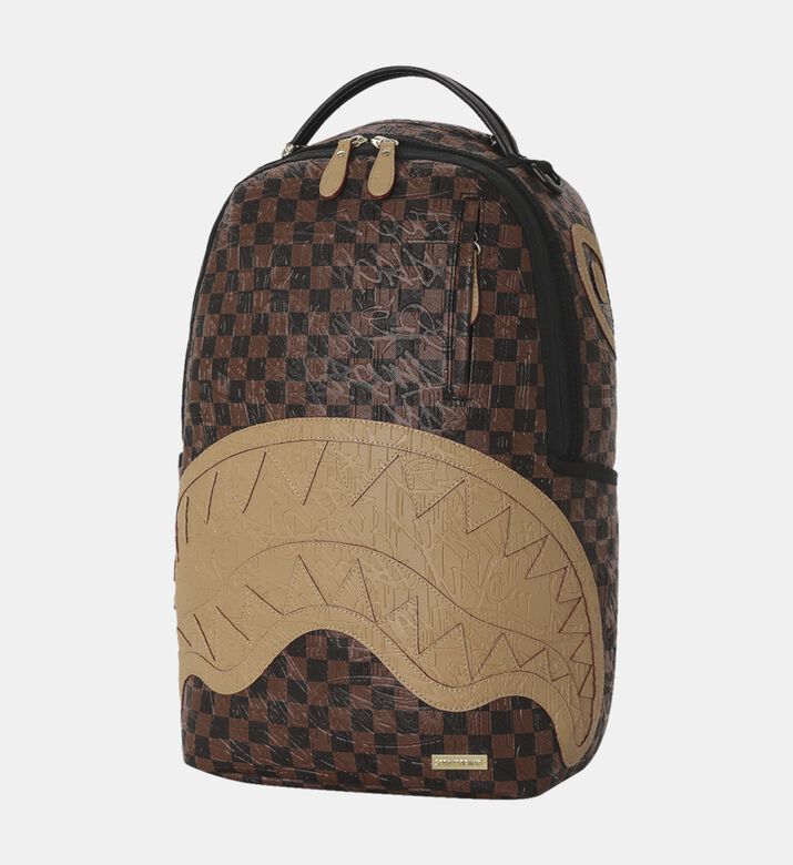 Sprayground Backpack Brown Embossed, Packshot View