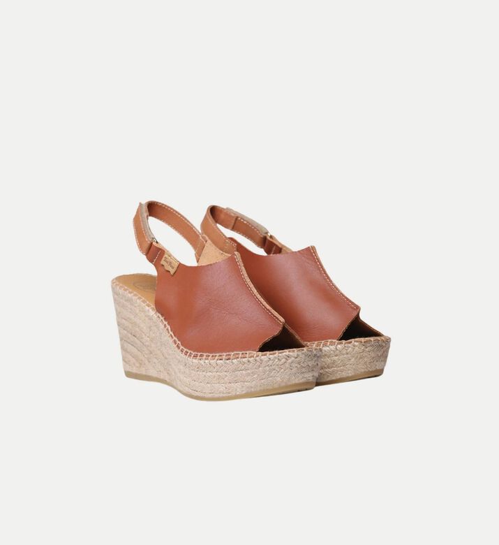Toni Pons Lugano-p Leather Platform High-wedge Espadrille, Packshot View