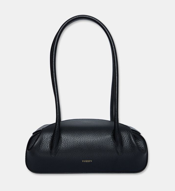 Yuzefi Bag Oyster Should Mini, Black, Packshot View