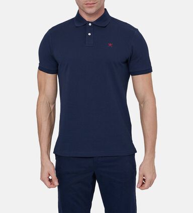 Slim-fit Pique Cotton Polo