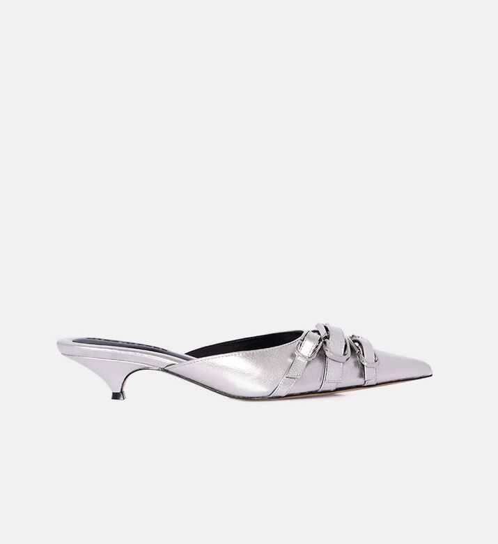 The Emma Kitten Heel Mules