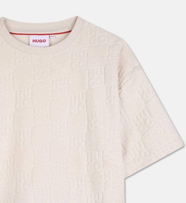 Hugo Logo-embroidery Regular-fit T-shirt, Packshot View