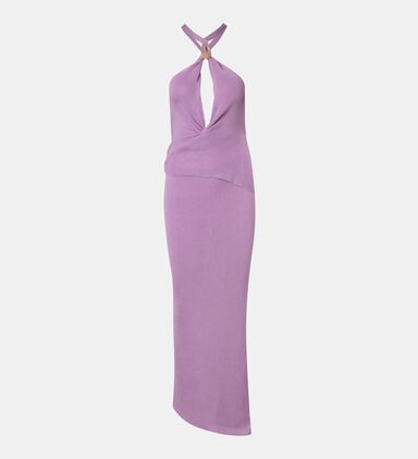 Serafina Front Cut-out Maxi Dress