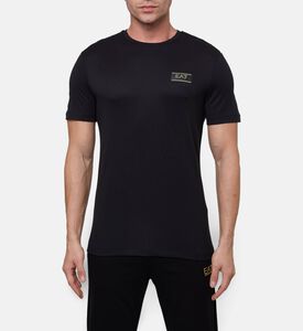 EA7 Short-sleeve Crewneck T-shirt, Black, L, Model View