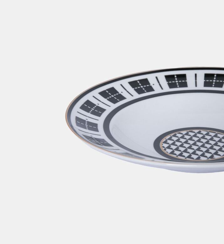 Optical Porcelain Pasta Plate 30 Cm