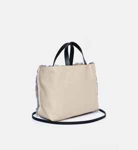 Furry Top Handle Bag