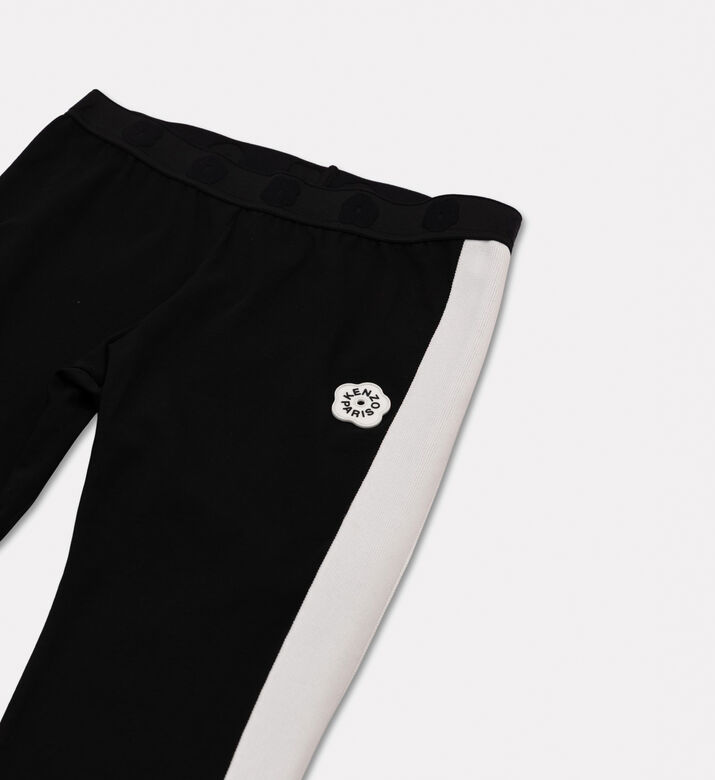 Kenzo Flared Jersey Side Stripes Leggings, Packshot View