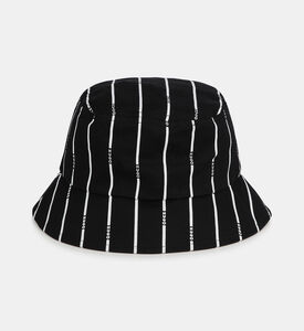 Unisex Striped Printed Bucket Hat