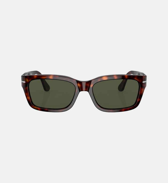 Rectangular Full-rim Sunglasses 57