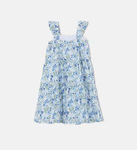 Floral-print Sleeveless Mini Dress