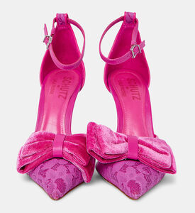 Flavia Bow Lace High Heel Pumps