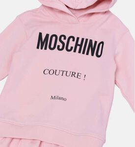 فستان بغطاء للرأس بطبعة شعار فتاة