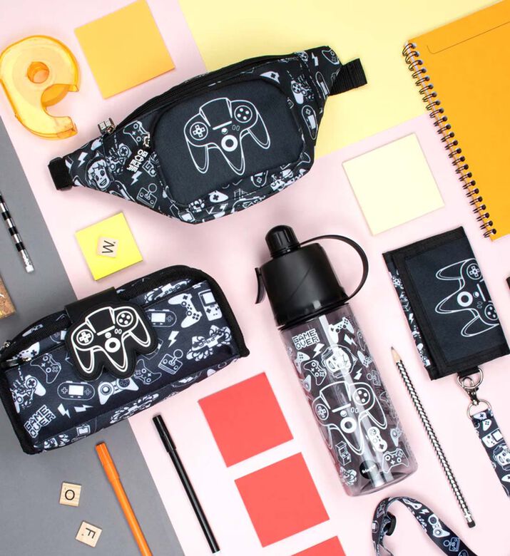Game On Patch Pencil Case