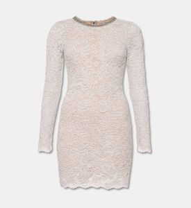 Alice and Olivia Sequin-embellished Long-sleeve Dress, Packshot View