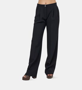 Wide-legged High-waisted Pants