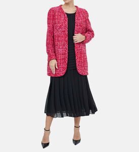 Open-front Tweed Jacket