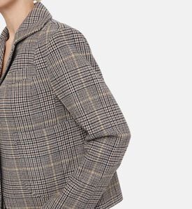 Scotland Wool Checkered Jacket Scotland Wool Checkered Jacket
