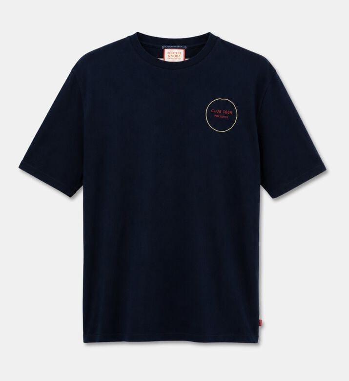 Scotch and Soda Music Artwork Printed T-shirt, Packshot View