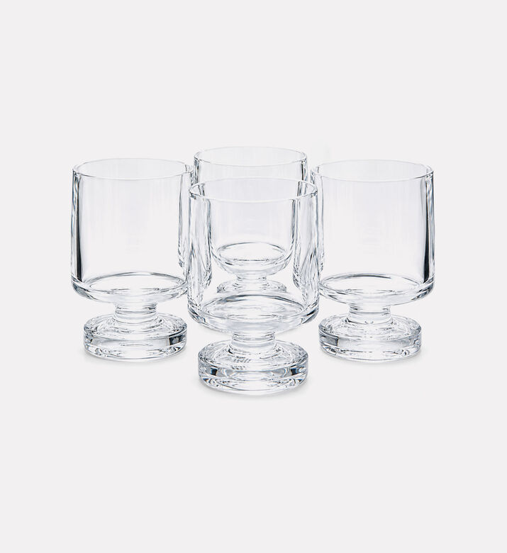 Home Deco and More Diva Stackable Clear Tumbler, Packshot View