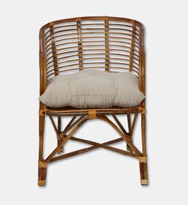 Home Deco and More Woven Curved Chair, Packshot View