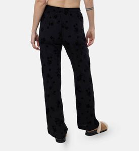 Zadig et Voltaire Velvet Floral-embroidery Regular-fit Pants, Model View