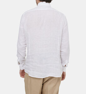 قميص كتان خالص مصبوغ