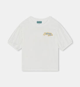 تيشيرت جيرسيه بأكمام منتفخة