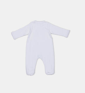 Cotton Crystal Bows Dungaree Cotton Crystal Bows Dungaree